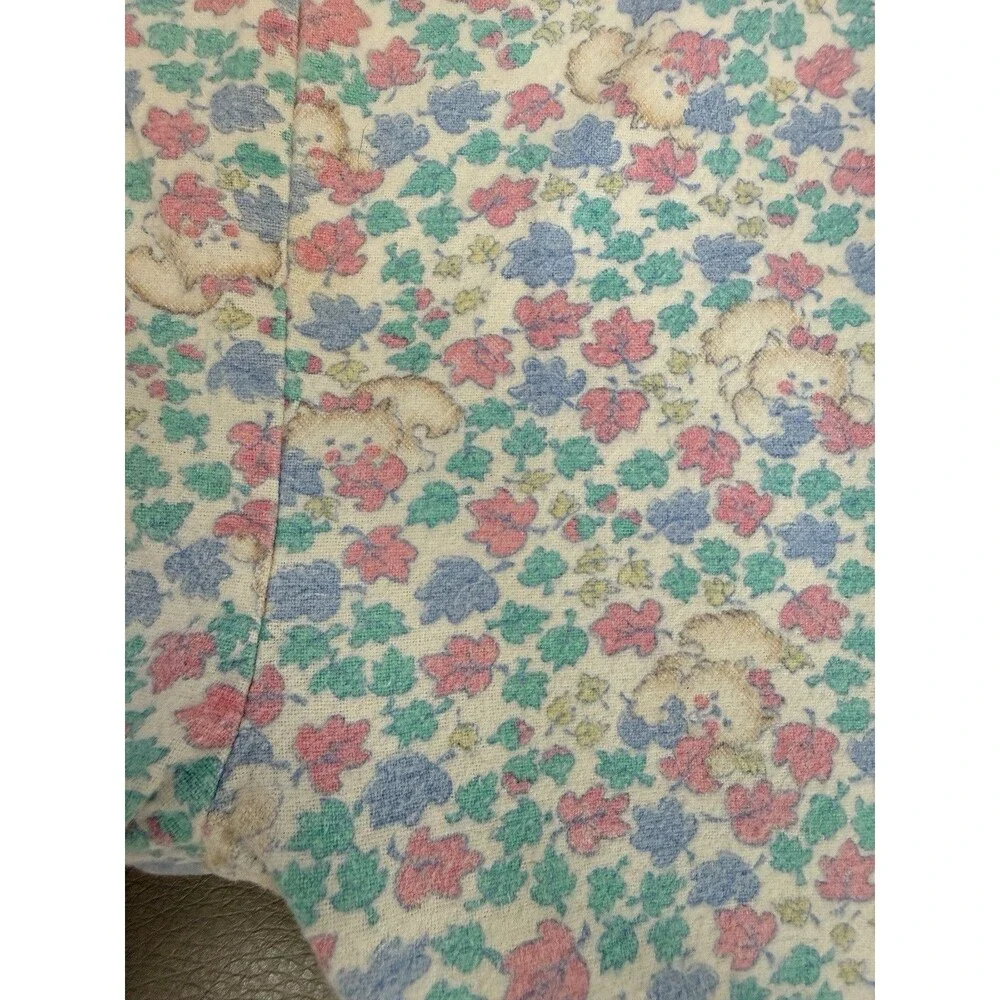Vtg Baby B’Gosh Oshkosh B’gosh Baby Vestbak Footie Overalls 6-9 months Floral